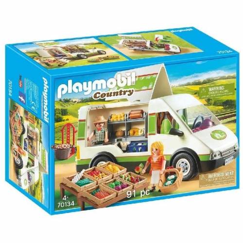 Playmobil 70134 Country Mobile Farm Market Play Set